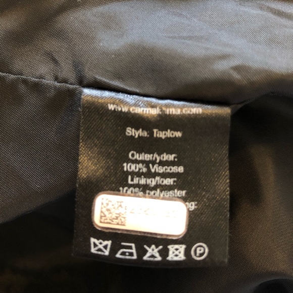 ❌SOLD❌Carmakoma Vegan Leather Psychedelic Swirl Blazer - Picture 11 of 14